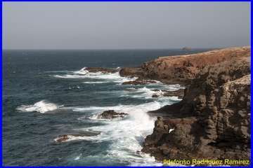 Las coladas de la costa sur de Telde datan de hace 3,8 millones de años (Foto Ildefonso Rodríguez)